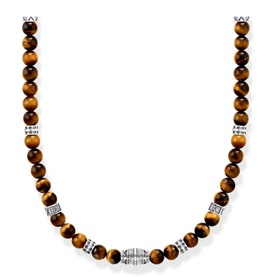 Tiger's Eye Beaded Necklace