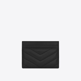 Cassandre Matelass&eacute; Leather Card Case