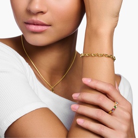 Gold-Plated Charm Bracelet