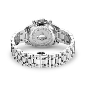 Divine Chrono Stainless Steel Turquoise Watch