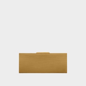 Midnight Small Satin Clutch