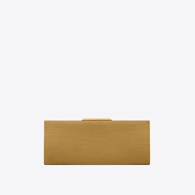 Midnight Small Satin Clutch