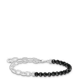 Bead and Chain Link Bracelet
