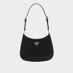 Cleo Crystal Satin Bag