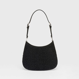 Cleo Crystal Satin Bag