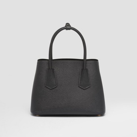 Double Mini Saffiano Leather Bag