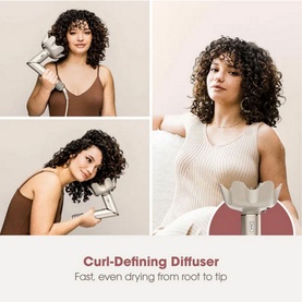 Shark FlexStyle Curly & Coily Collection, 4 Attachments -Stone