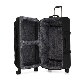 Spontaneous Large Four-Wheeled Suitcase