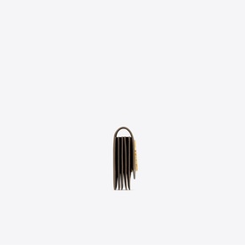 Uptown Grain De Poudre Embossed Leather Card Case