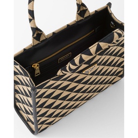 Symbole Small Jacquard Fabric Hand Bag