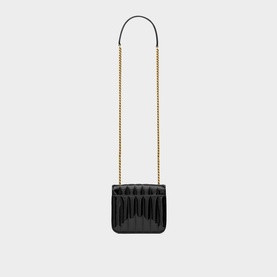 Vicky Small Quilted Patent Leather Bag