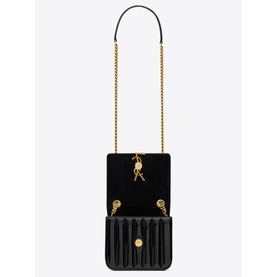 Vicky Small Quilted Patent Leather Bag