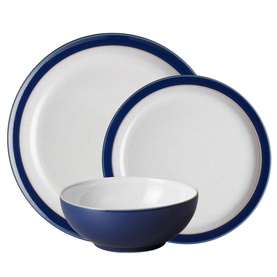 Elements Dark Blue 12-Piece Tableware Set