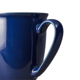 Elements Dark Blue Set of Four Coffee Beaker/Mugs