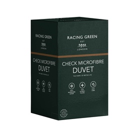 Embossed Check Duvet 10.5 Tog