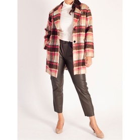 Check Pattern Coat