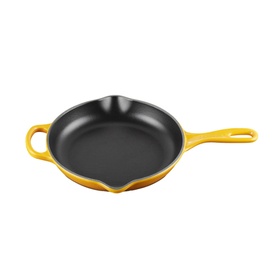 Signature Cast Iron Frying Pan With Metal Handle 23cm