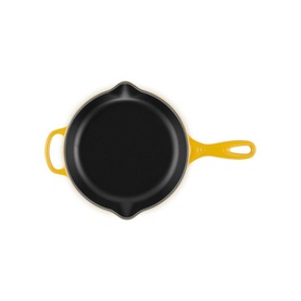 Signature Cast Iron Frying Pan With Metal Handle 23cm