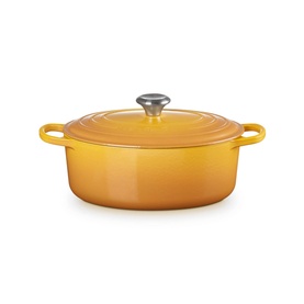 Signature Cast Iron Oval Casserole 27cm
