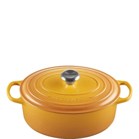 Signature Cast Iron Oval Casserole 29cm
