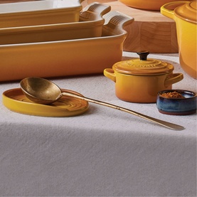 Stoneware Oval Spoon Rest