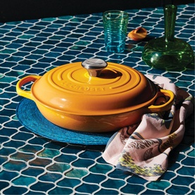 Signature Cast Iron Shallow Casserole 30cm