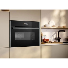 N70 Compact Oven with Microwave, Graphite
