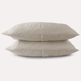 Breeze Linen Pillowcase Pair Sand