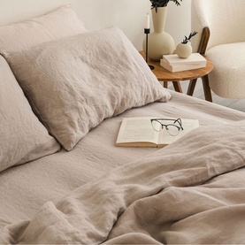 Breeze Linen Pillowcase Pair Sand