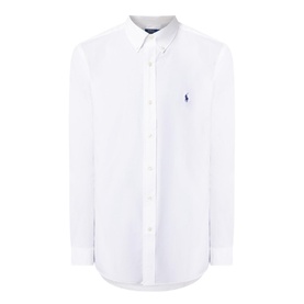Solid Poplin Casual Shirt