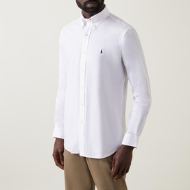Solid Poplin Casual Shirt