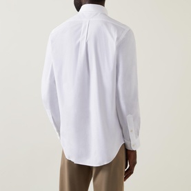 Solid Poplin Casual Shirt