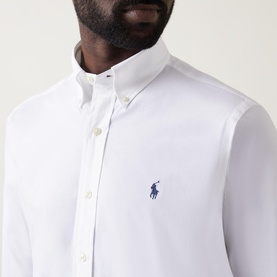 Solid Poplin Casual Shirt