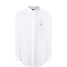 Solid Poplin Casual Shirt