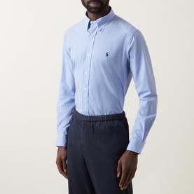 Check Single-Cuff Formal Shirt