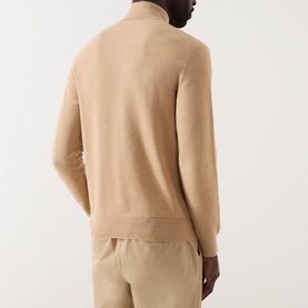 Logo Half-Zip Sweater