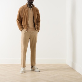 Logo Half-Zip Sweater