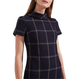 Valeria Checked Dress