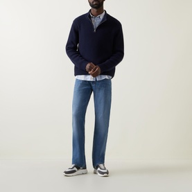 1985 Larkee Mid-Rise Straight Leg Jeans