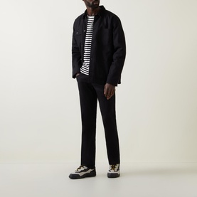 Larkee Mid-Rise Straight Leg Jeans