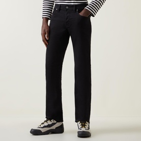 Larkee Mid-Rise Straight Leg Jeans