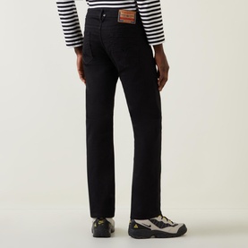 Larkee Mid-Rise Straight Leg Jeans