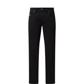 Larkee Mid-Rise Straight Leg Jeans