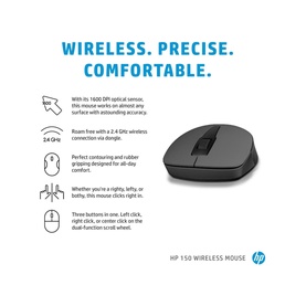 HP 150 Wireless Mouse - Black