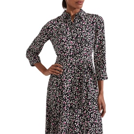 Alex Printed Shirt Dress