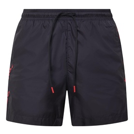 Fab Logo-Tape Swim Shorts