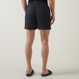 Fab Logo-Tape Swim Shorts