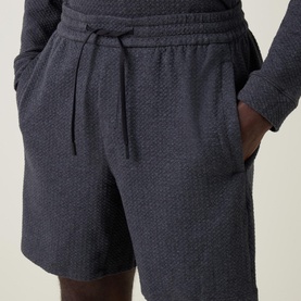 Textured Shorts 7"