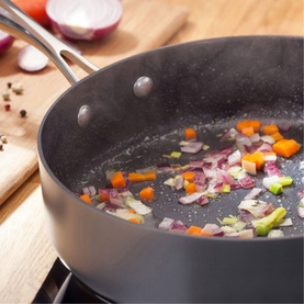 Hard Anodised Non-Stick Saut&eacute; Pan 30cm