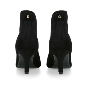 Flute Heeled Ankle Boots